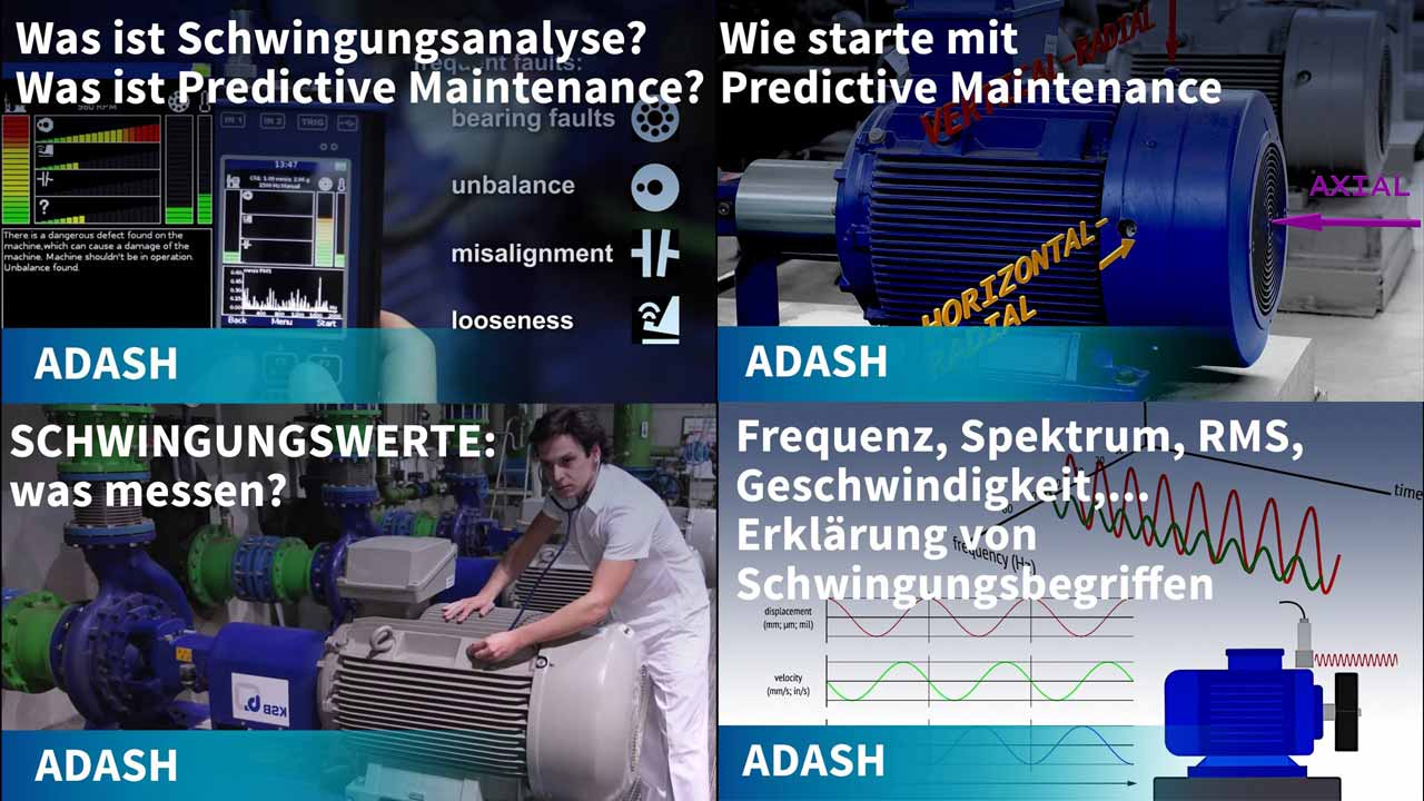 "Vibration diagnostics for beginners" in German language