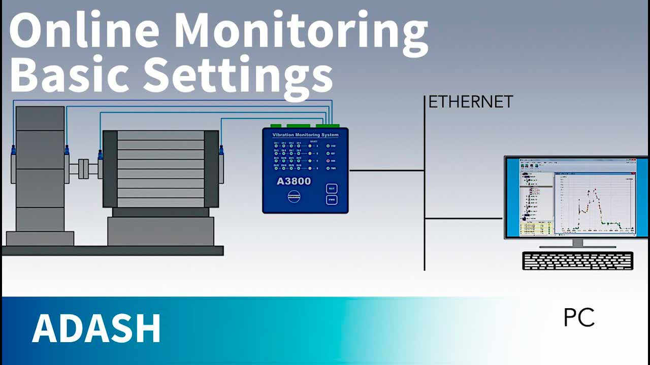 ADASH DDS tutorial 13 - How to start vibration online monitoring