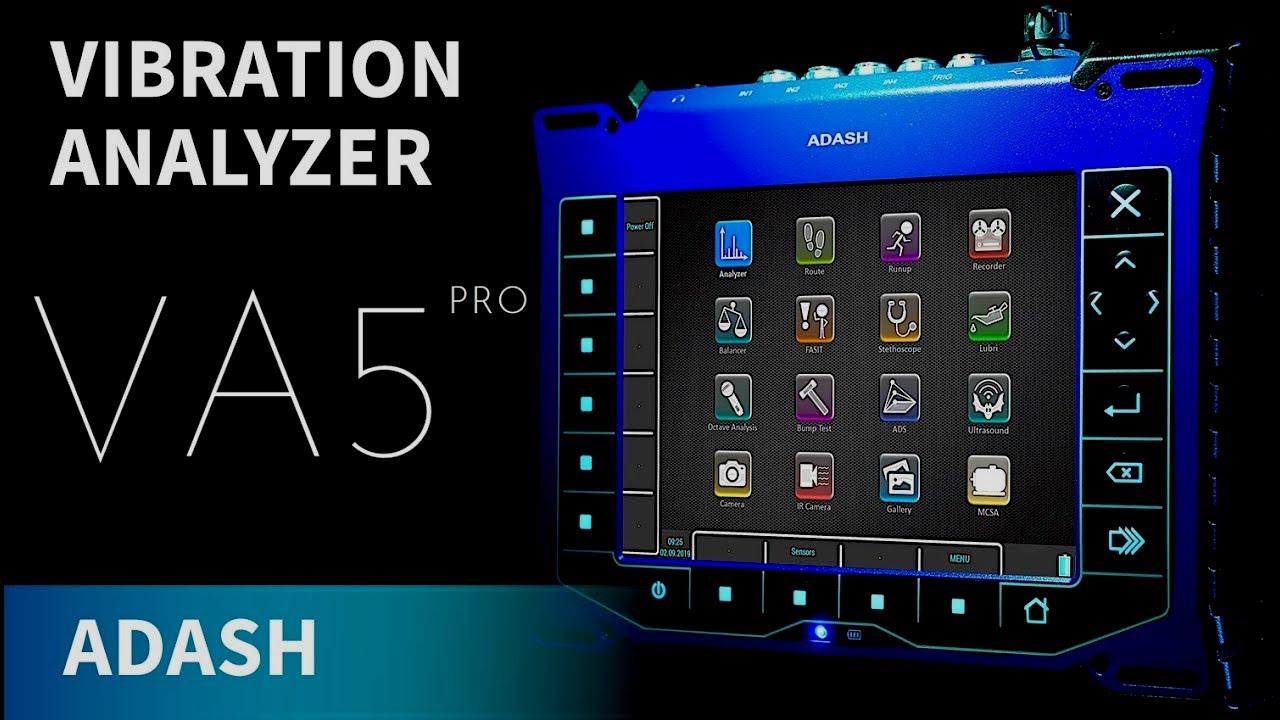 ADASH VA5 Pro  -  New Vibration Analyzer