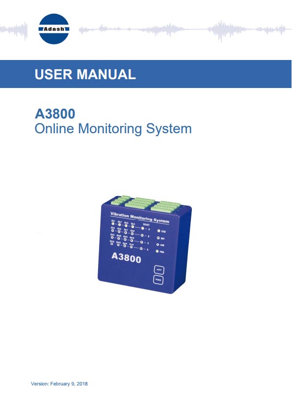 A3800 manual