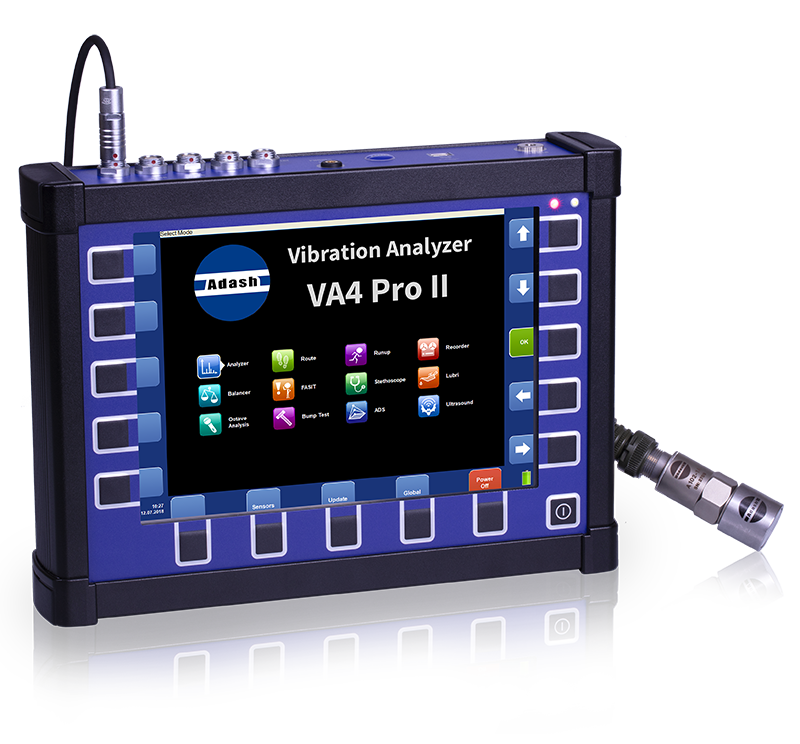 A4400 VA4 pro vibration analyzer