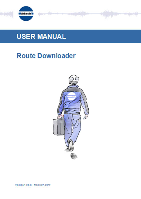 Route Downloader Adash Manual