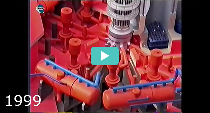 ADASH products in nuclear power plant - Historical video from the past millennium - PART 3